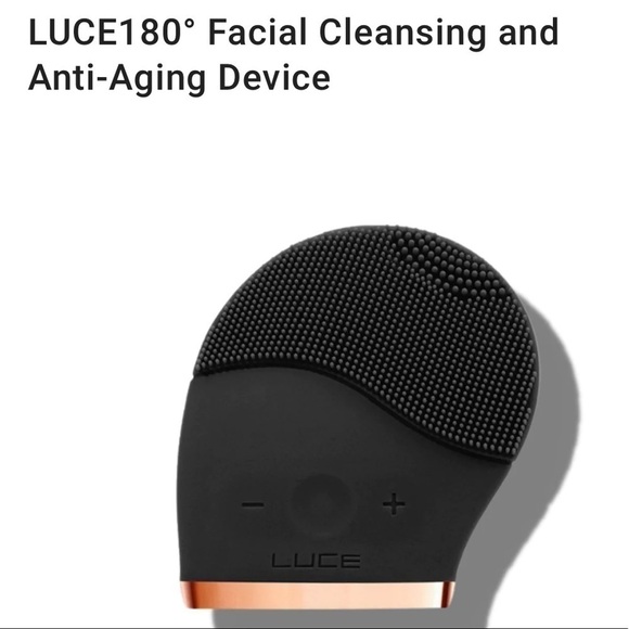 Luce180 Facial Cleansing & Anti Aging Device Black USB Chargeable | NEW | Luce - Picture 2 of 10